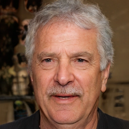 David Miller, 77, sharing his experience with central vision challenges